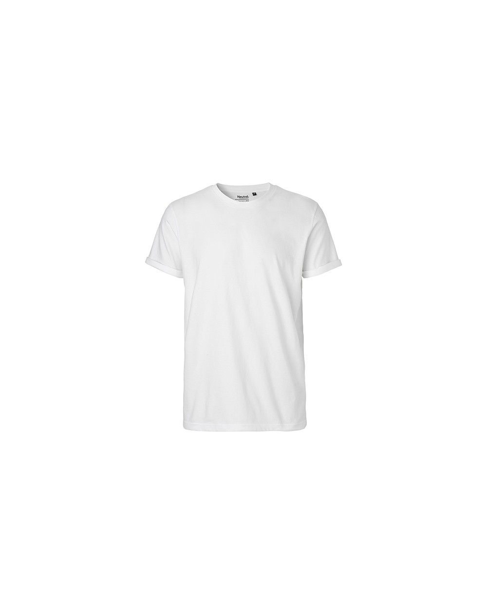 T-shirts NEUTRAL Men`s Roll Up Sleeve T-Shirt voor bedrukking &amp; borduring