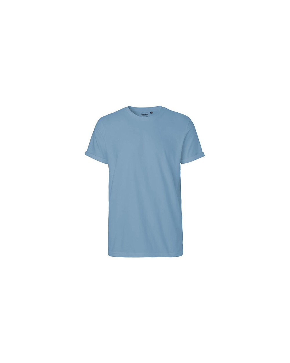 NEUTRAL Mens Roll Up Sleeve T-Shirt T-Shirts personalisierbar