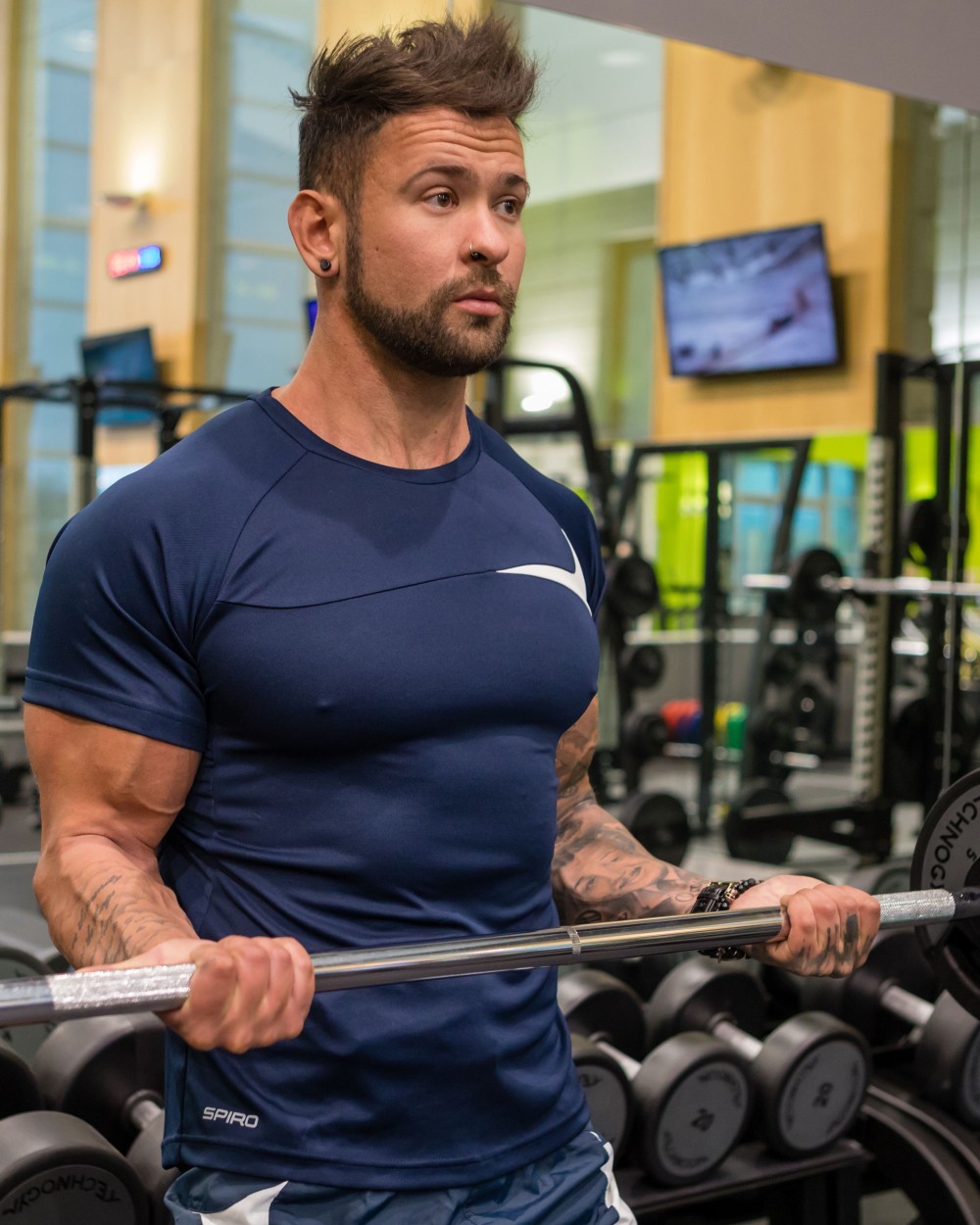 T-Shirts personnalisable SPIRO MENS DASH TRAINING SHIRT