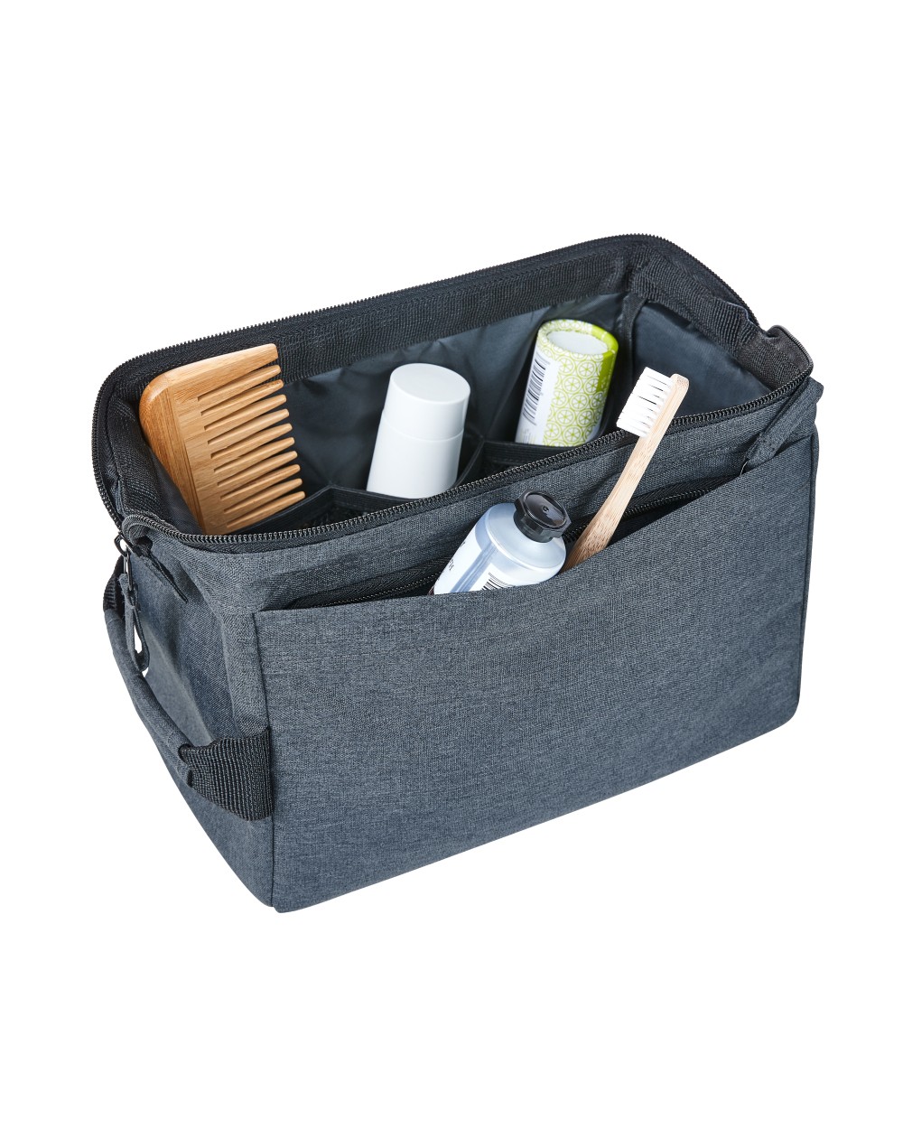 Tassen & Zakken HALFAR Zip Bag Circle voor bedrukking &amp; borduring