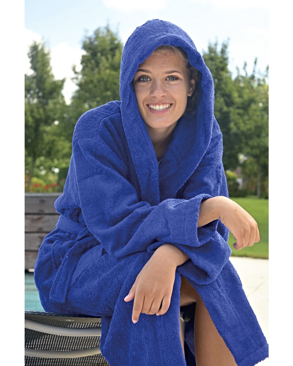 Produits éponges personnalisable A&R Bathrobe With Hood
