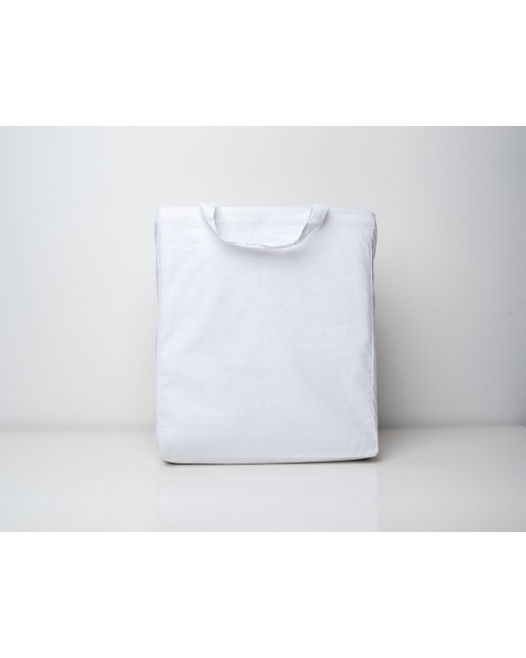 PRINTWEAR Cotton Bag Side Fold Short Handles Taschen personalisierbar