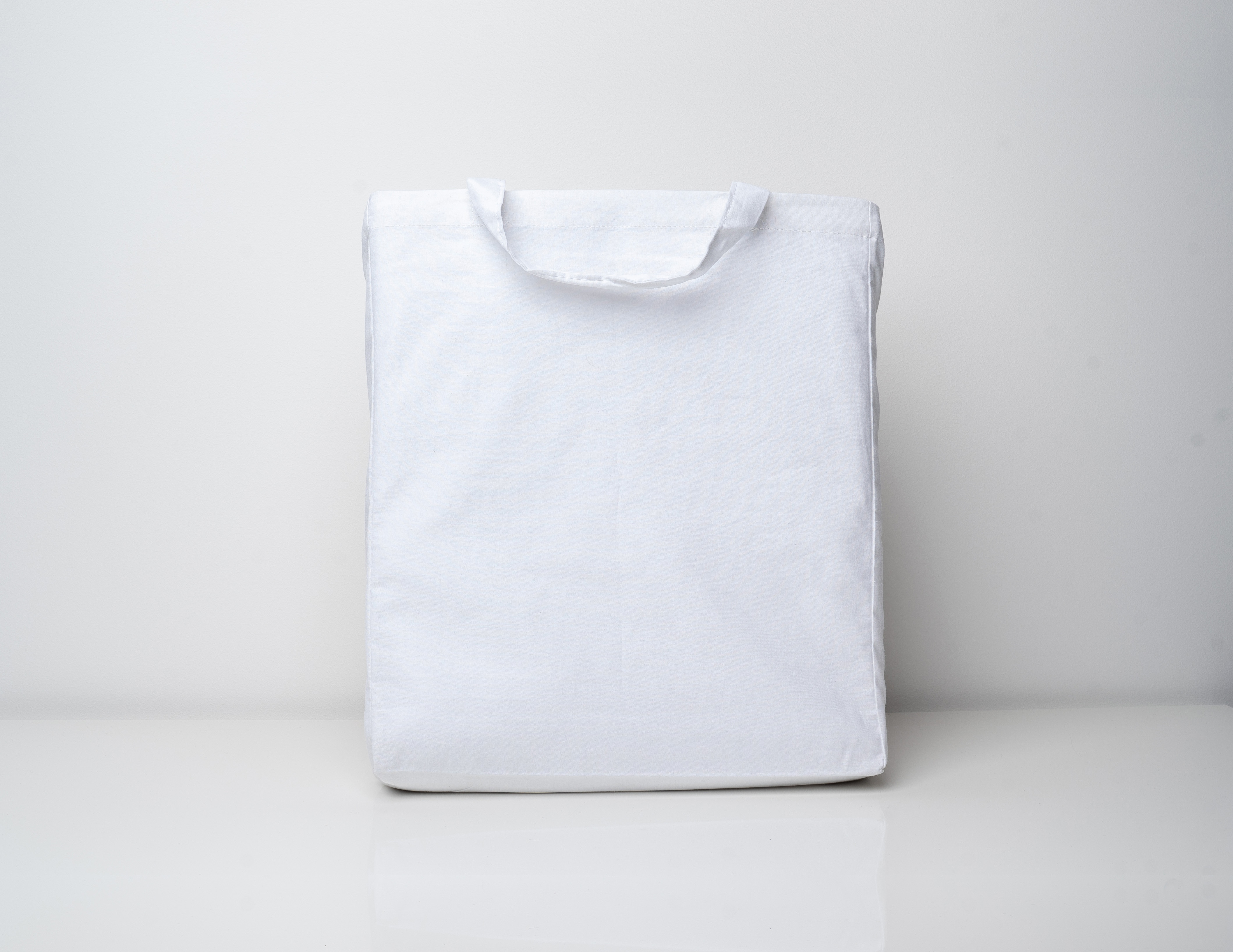 Tassen & Zakken PRINTWEAR Cotton Bag Side Fold Short Handles voor bedrukking &amp; borduring