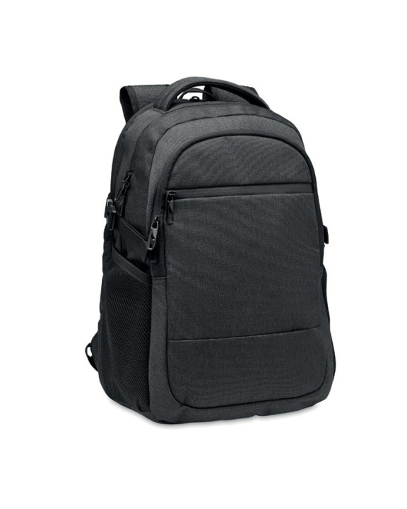 4DO Laptop-Rucksack 600D RPET Taschen personalisierbar