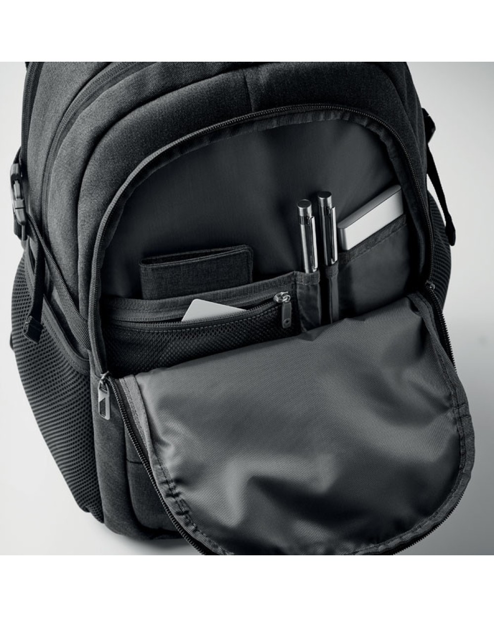 4DO Laptop-Rucksack 600D RPET Taschen personalisierbar