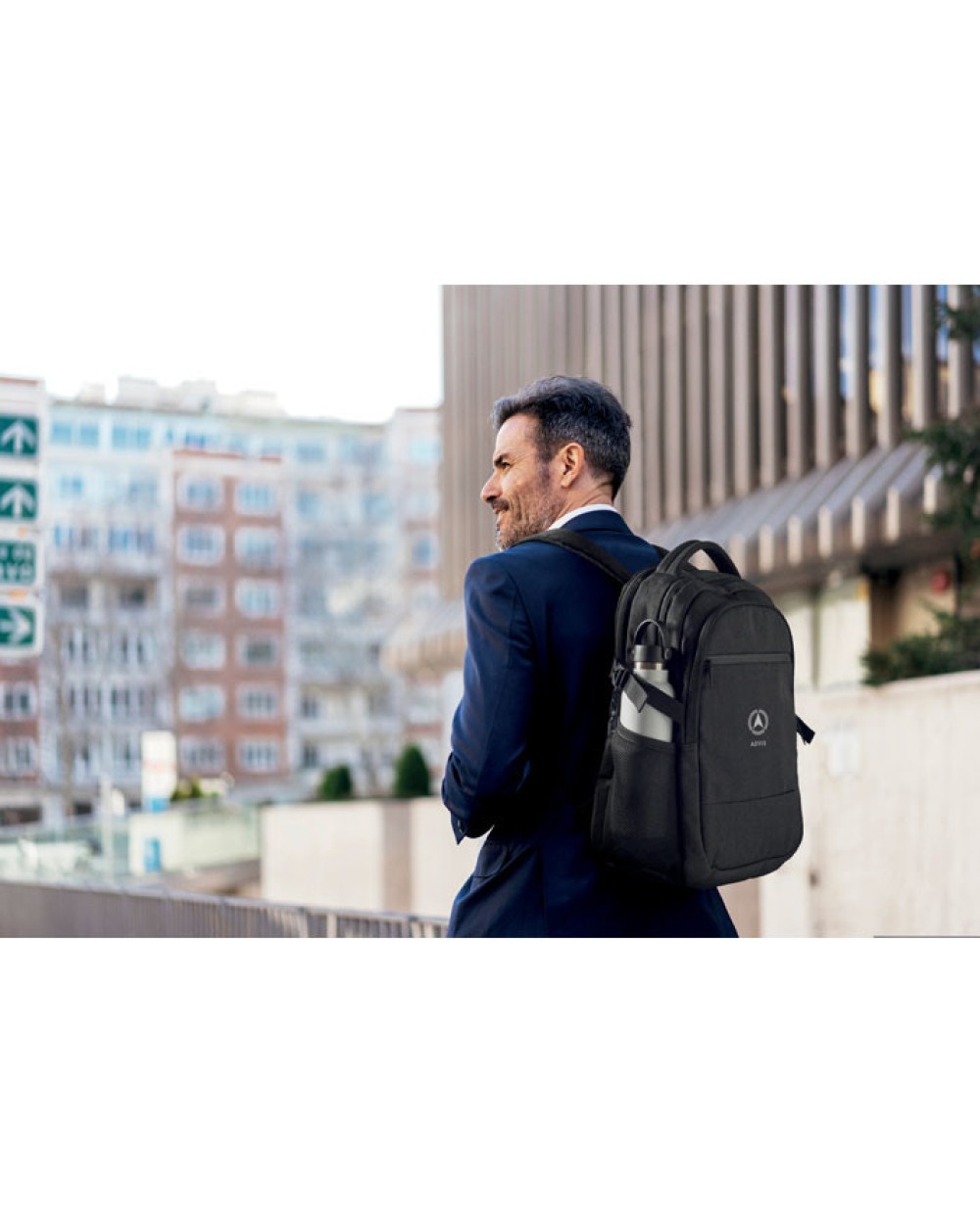 Tassen & Zakken 4DO 600D RPET laptop rugzak voor bedrukking &amp; borduring