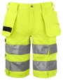 Bermudas & Shorts personnalisable PROJOB 6535 SHORTS - EN ISO 20471 CLASSE 2/1