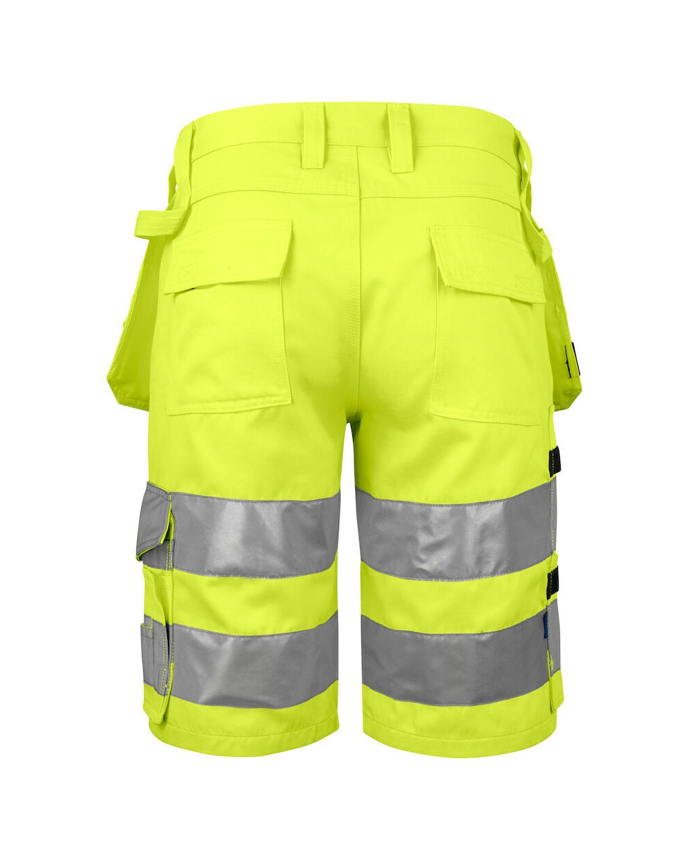 Bermuda's & Shorts PROJOB 6535 SIGNALISATIESHORT MET SPIJKERZAKKEN EN ISO 20471 KLASSE 2 voor bedrukking &amp; borduring