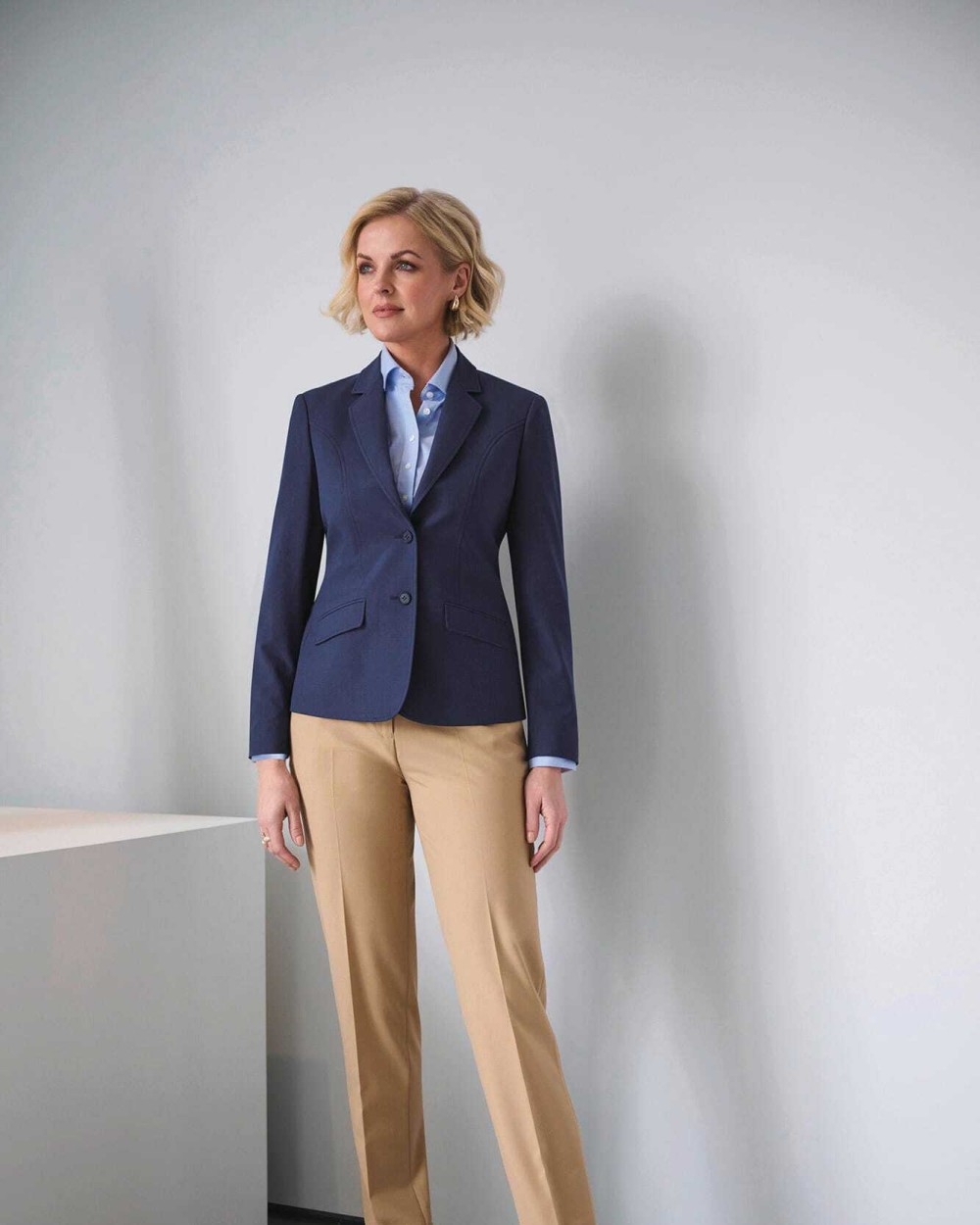 Broeken BROOK TAVERNER Damespantalon Eleanor slimfit voor bedrukking &amp; borduring