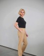 Pantalons personnalisable BROOK TAVERNER Pantalon femme Eleanor coupe slim