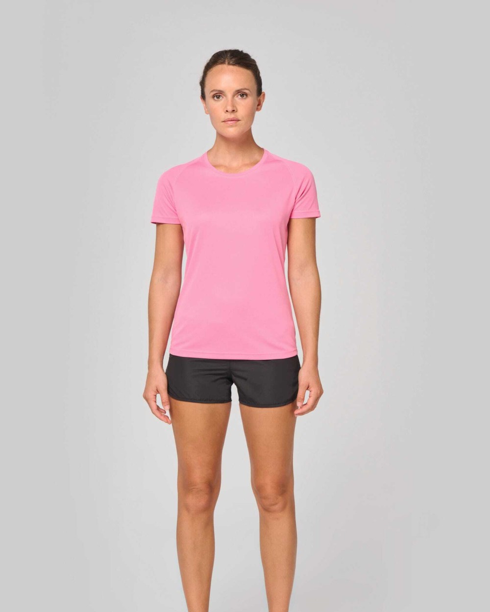 PROACT Damen-Sportshirt aus Recyclingmaterial mit Rundhalsausschnitt T-Shirts personalisierbar