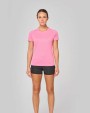 T-Shirts personnalisable PROACT T-shirt de sport à col rond recyclé femme