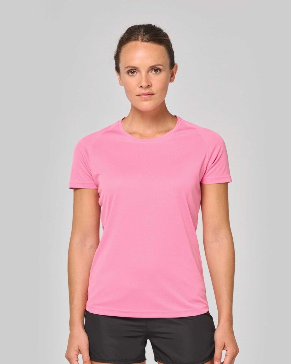 T-Shirts personnalisable PROACT T-shirt de sport à col rond recyclé femme