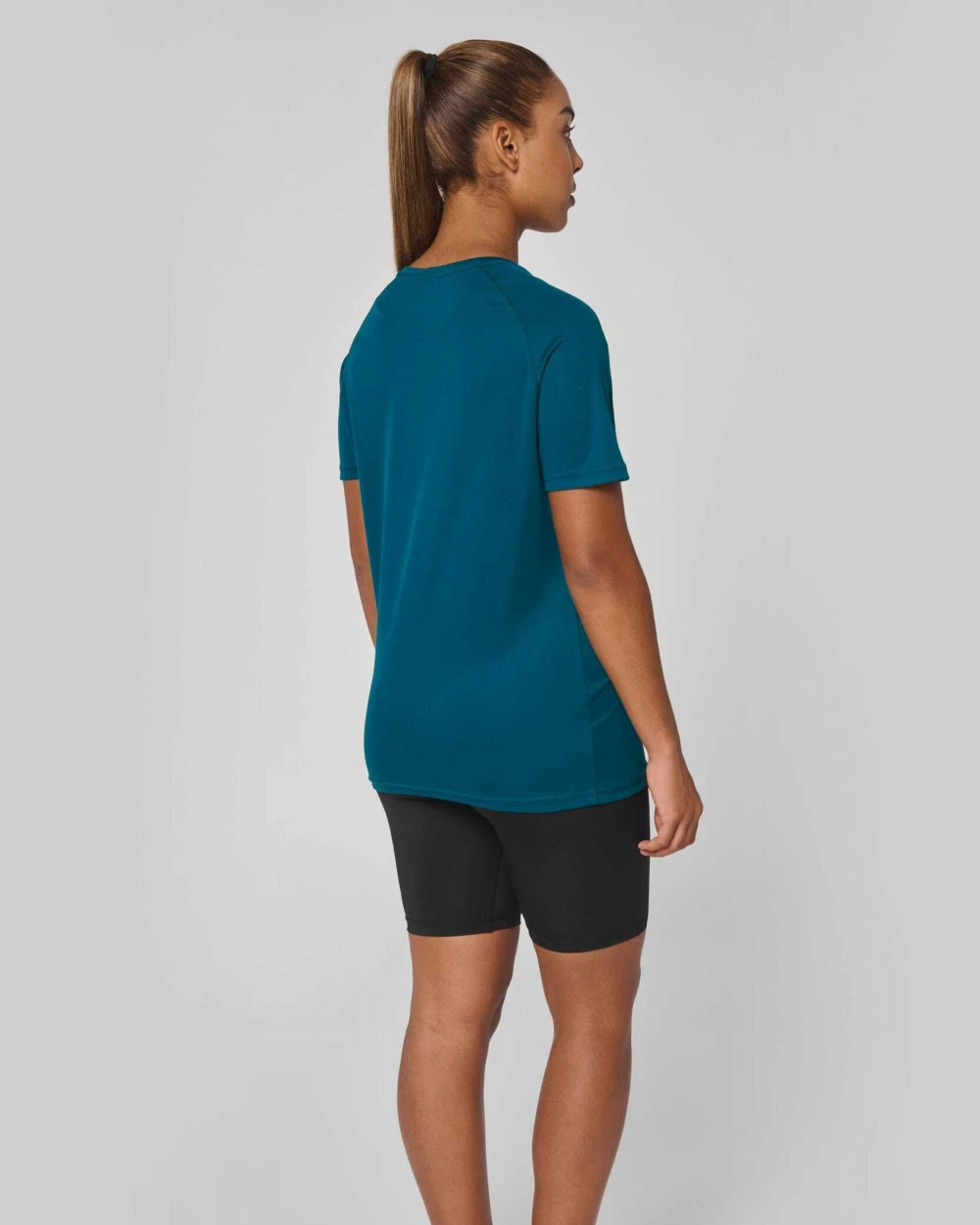 PROACT Damen-Sportshirt aus Recyclingmaterial mit Rundhalsausschnitt T-Shirts personalisierbar