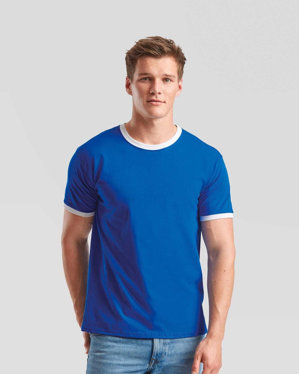 T-shirts FOL Valueweight Ringer T voor bedrukking &amp; borduring