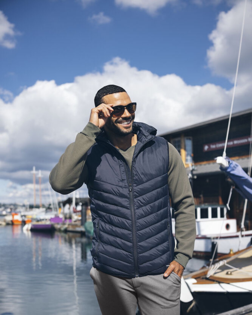 Vestes personnalisable CUTTER & BUCK Mount Adams Vest Men