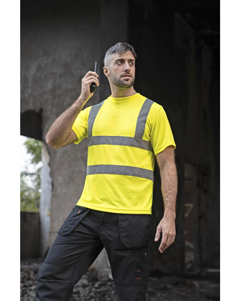 T-shirts KORNTEX Hi-Viz T-Shirt EN ISO 20471 voor bedrukking &amp; borduring