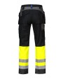 Broeken PROJOB 6522 SIGNALISATIEBROEK MET KNIEZAKKEN EN SPIJKERZAKKEN EN ISO 20471 KLASSE 1 voor bedrukking &amp; borduring