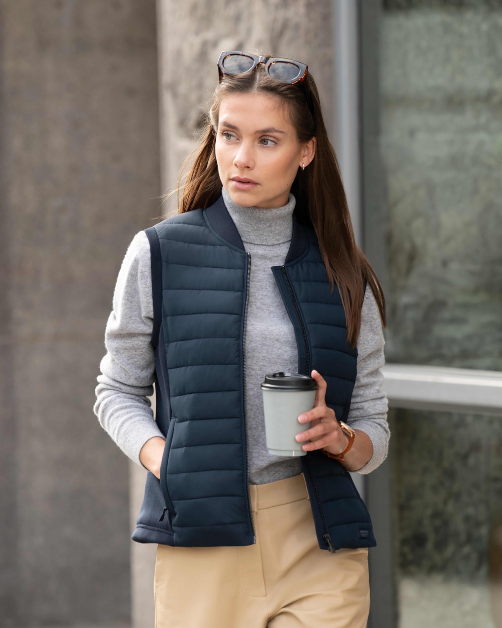 Jassen NIMBUS Women’s Vesper bodywarmer voor bedrukking &amp; borduring
