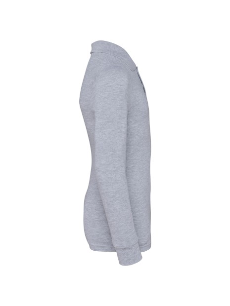 KARIBAN Polo manches longues enfant /api/colors/a37ac46b-201c-43db-9085-8f3a99c04b1c personnalisable