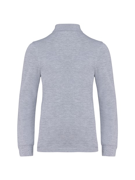 KARIBAN Polo manches longues enfant /api/colors/a37ac46b-201c-43db-9085-8f3a99c04b1c personnalisable