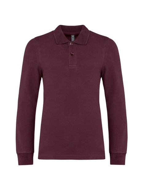 KARIBAN Polo manches longues enfant /api/colors/3f4410b9-f80f-412a-9aa8-9260cc84003d personnalisable