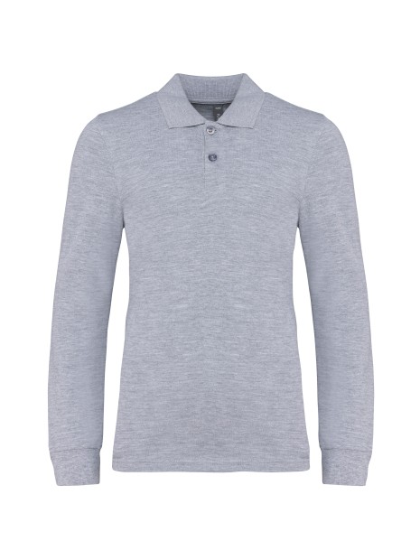 KARIBAN Polo manches longues enfant /api/colors/a37ac46b-201c-43db-9085-8f3a99c04b1c personnalisable