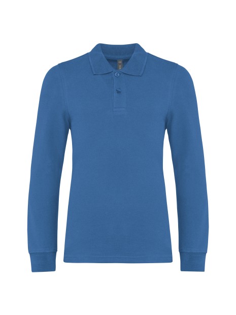 KARIBAN Polo manches longues enfant /api/colors/68572561-1214-42b1-b94c-44fb780d37b4 personnalisable
