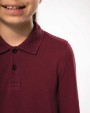 Polos personnalisable KARIBAN Polo manches longues enfant