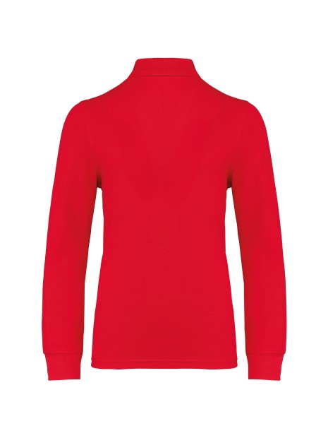 KARIBAN Polo manches longues enfant /api/colors/c953313a-9c9d-493b-934e-ddcf8fada2ae personnalisable