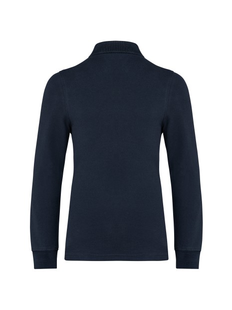 KARIBAN Polo manches longues enfant /api/colors/b68891a9-1d28-4f7a-8deb-775c45027afd personnalisable