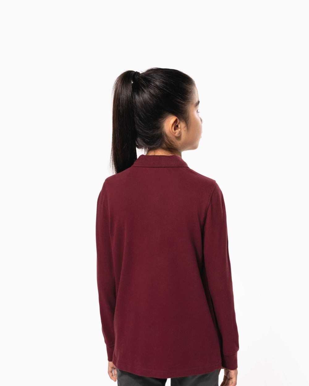 Polos personnalisable KARIBAN Polo manches longues enfant
