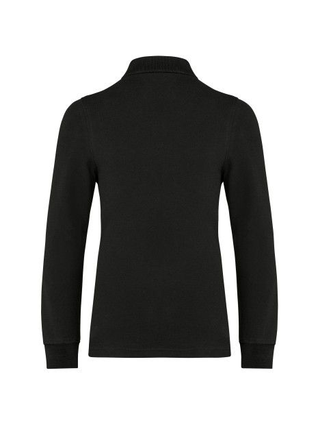 KARIBAN Polo manches longues enfant /api/colors/b9fdad4a-5e94-45cb-8c03-c08b349b28c3 personnalisable