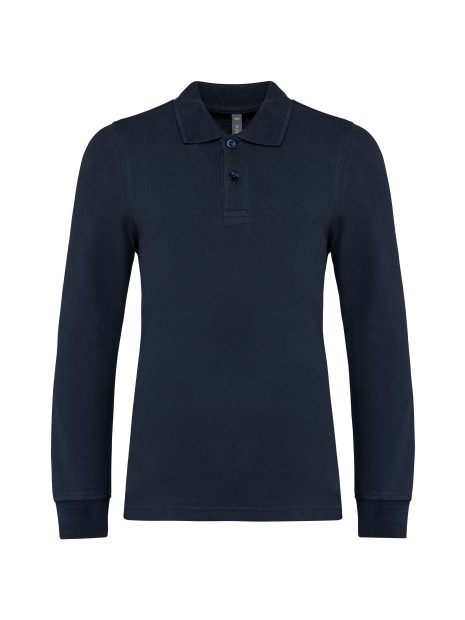 KARIBAN Polo manches longues enfant /api/colors/b68891a9-1d28-4f7a-8deb-775c45027afd personnalisable