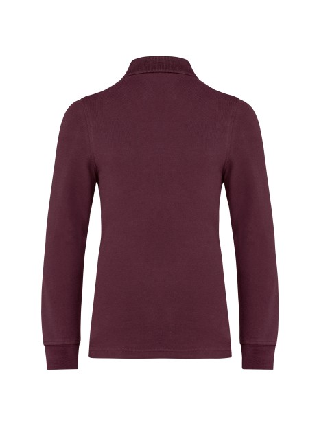 KARIBAN Polo manches longues enfant /api/colors/3f4410b9-f80f-412a-9aa8-9260cc84003d personnalisable