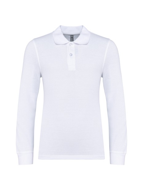 KARIBAN Polo manches longues enfant /api/colors/7a92cd2d-10d2-40b4-928b-296bb7487506 personnalisable