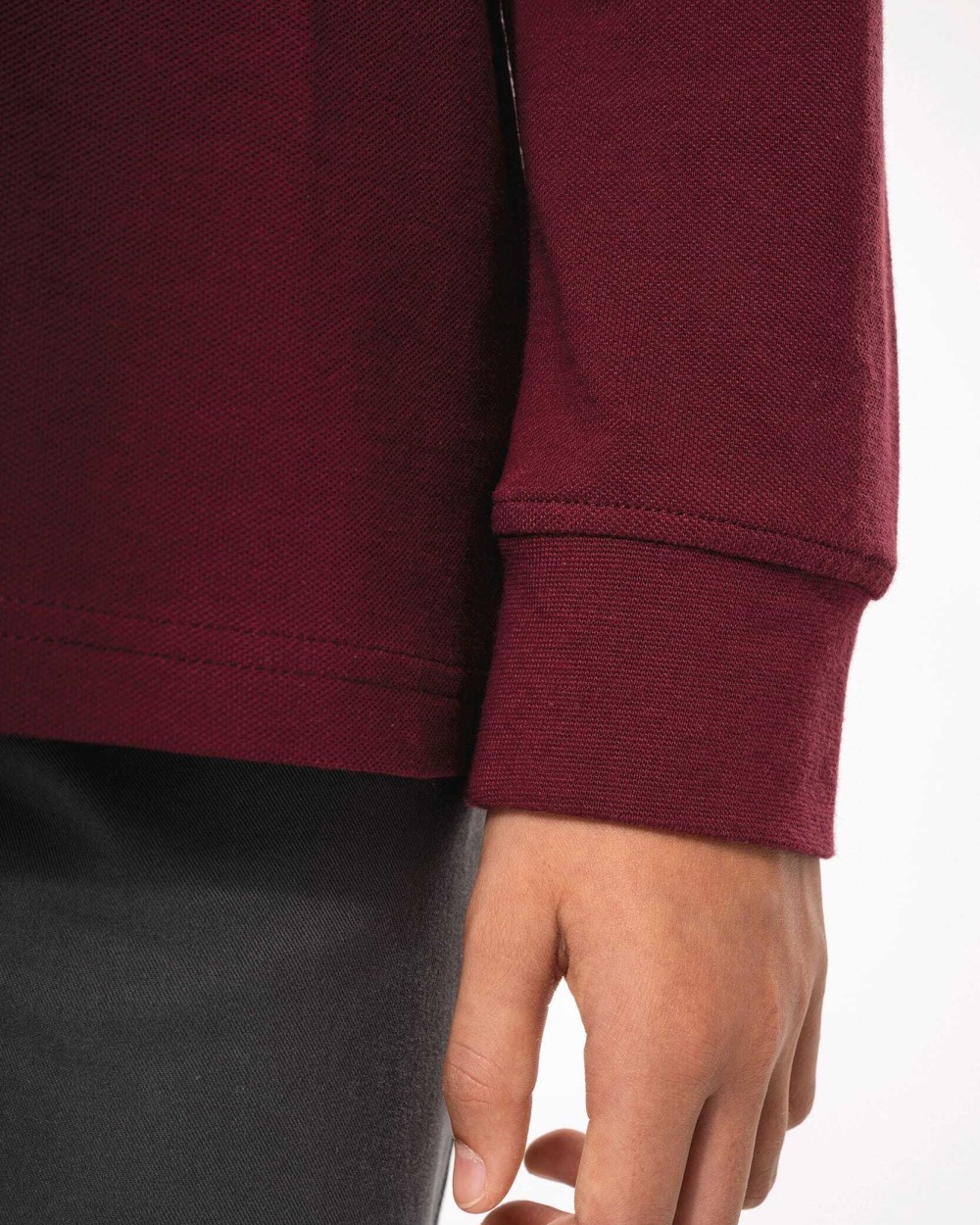 Polos personnalisable KARIBAN Polo manches longues enfant