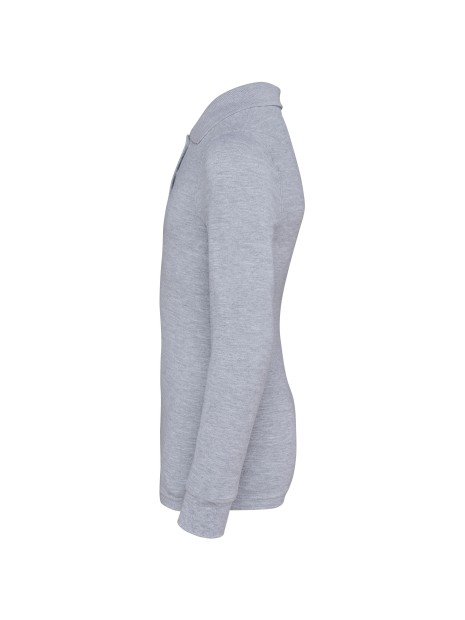 KARIBAN Polo manches longues enfant /api/colors/a37ac46b-201c-43db-9085-8f3a99c04b1c personnalisable