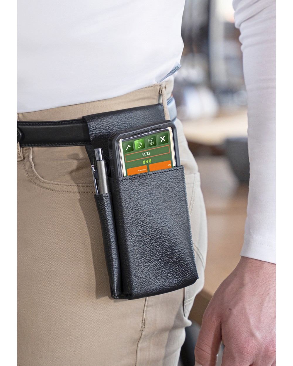 Tassen & Zakken KARLOWSKY Cashier´s Holster E-Devices voor bedrukking &amp; borduring