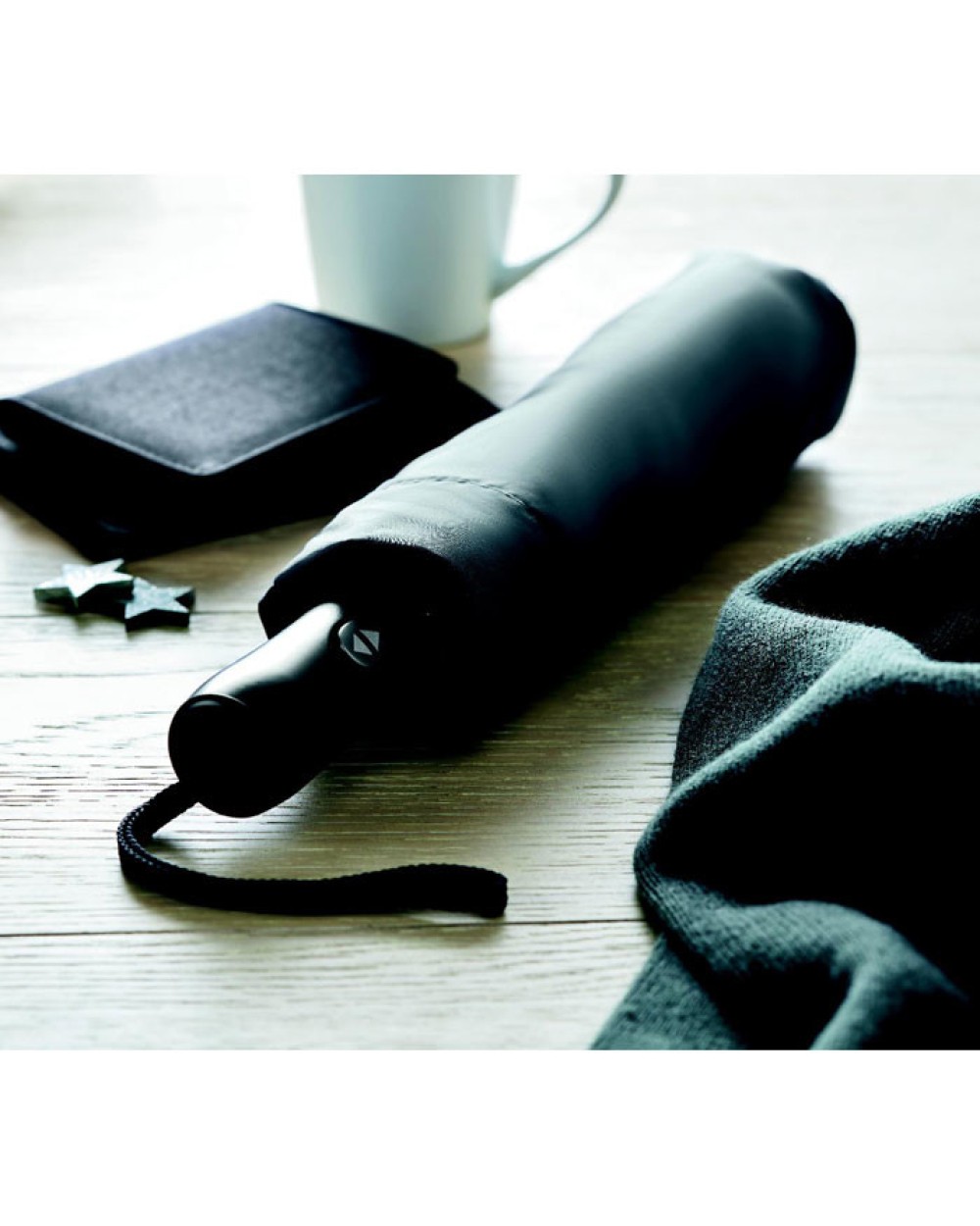 Paraplu's 4DO Opvouwbare reversible paraplu voor bedrukking &amp; borduring