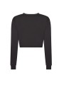 AWDIS Women's long sleeve cropped T  personnalisable