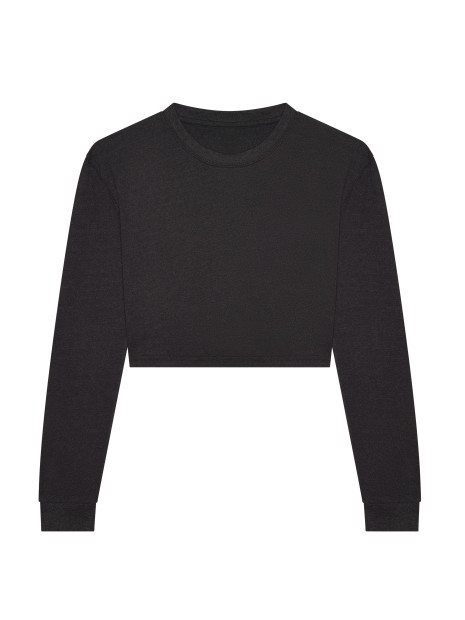 AWDIS Women's long sleeve cropped T  personnalisable