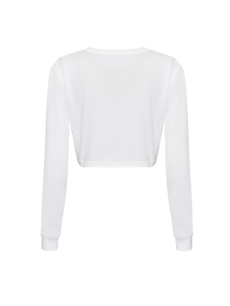 AWDIS Women's long sleeve cropped T  personnalisable