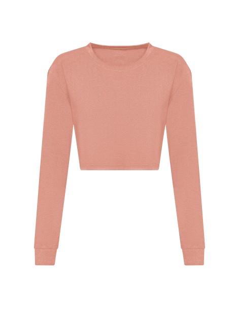 AWDIS Women's long sleeve cropped T /api/colors/bb5bfcf0-9de6-4b64-bdde-2b4d9c51d52e personnalisable