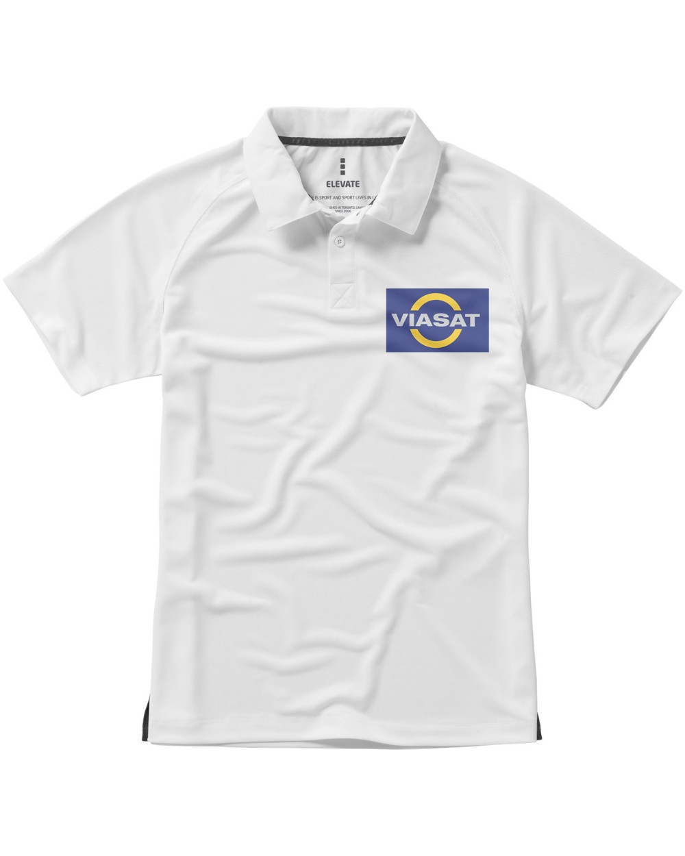 Polo's ELEVATE Ottawa cool fit heren polo met korte mouwen voor bedrukking &amp; borduring