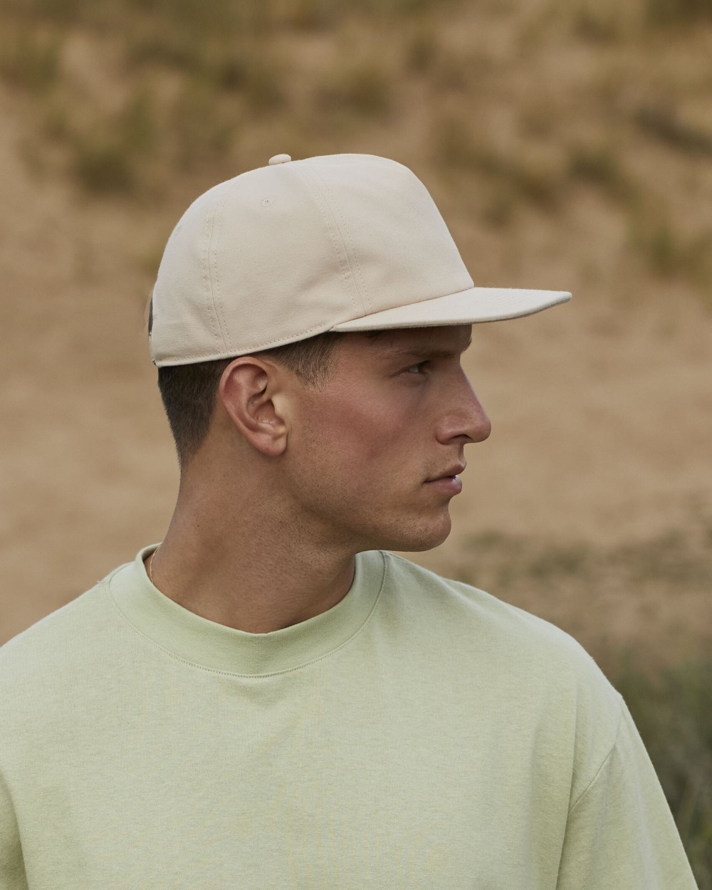 Petjes BEECHFIELD ORGANIC COTTON UNSTRUCTURED 5 PANEL CAP voor bedrukking &amp; borduring