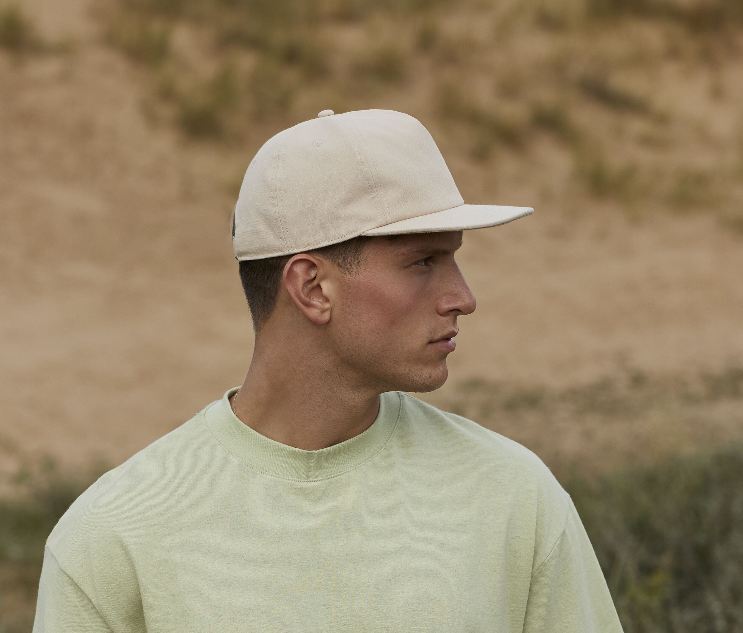 Casquettes personnalisable BEECHFIELD ORGANIC COTTON UNSTRUCTURED 5 PANEL CAP