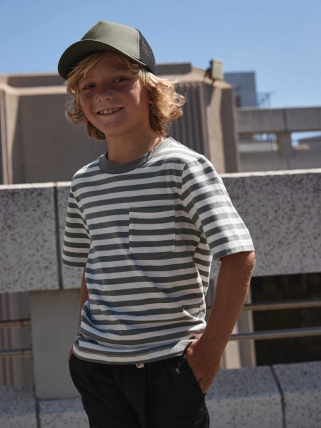 Casquettes à personnaliser BEECHFIELD Casquette filet junior réglable à l&#039;arrière 