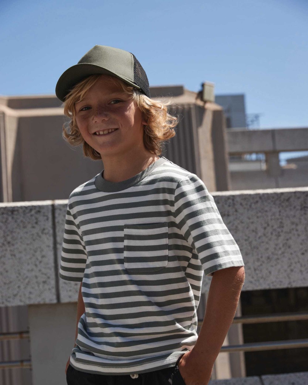 BEECHFIELD Mesh-Cap Junior, hinten verstellbar Kappen personalisierbar