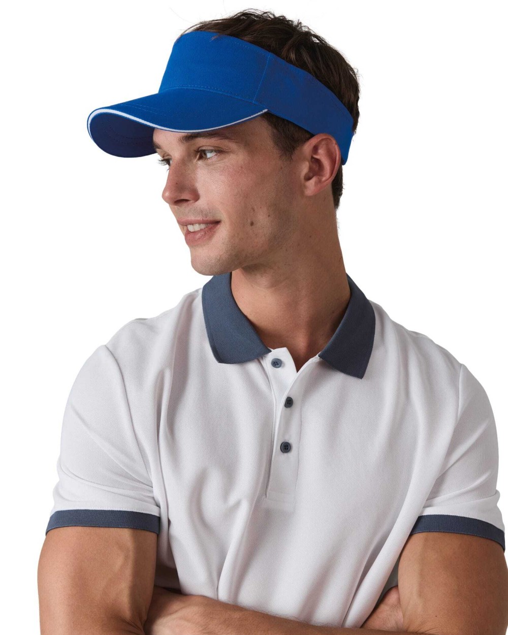 Casquettes personnalisable K-UP Visière sport en coton